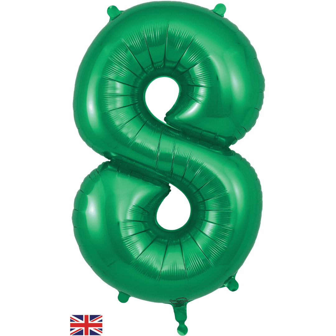 Oaktree 34 inch Green Balloon with Helium