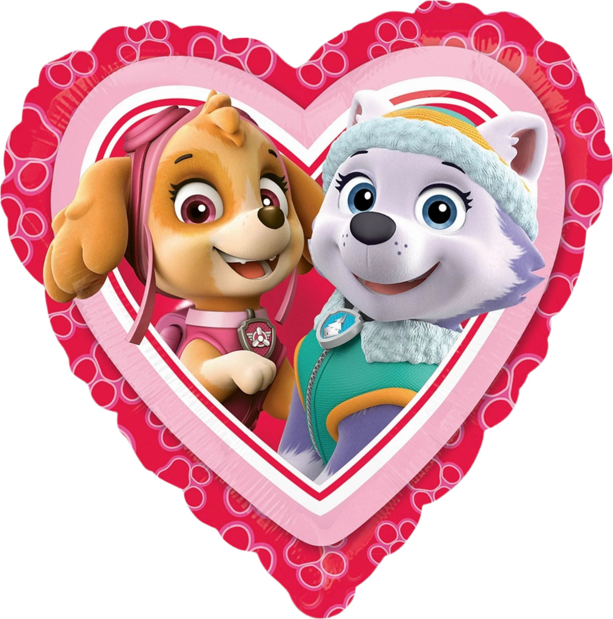 Paw Patrol Love Girl 18-inch Foil Balloon with Helium