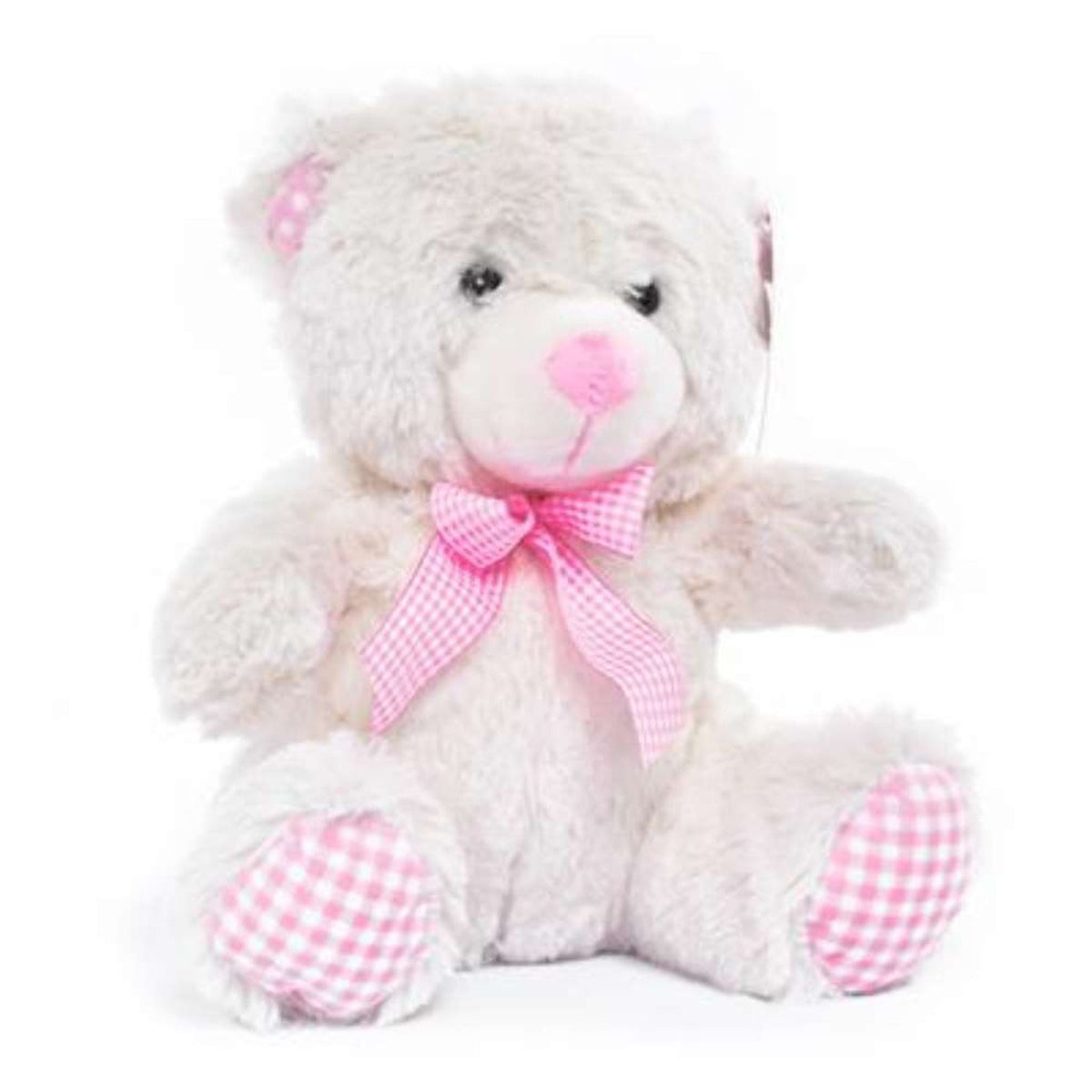 Cream & PinkNursery Bear 25cm