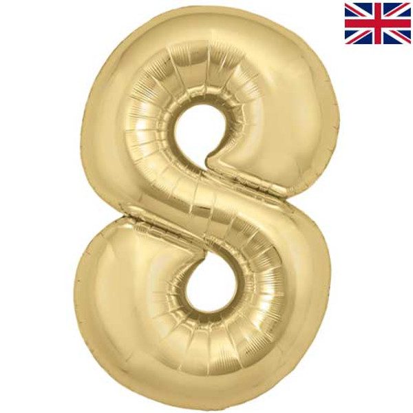 Oaktree 34 inch Gold Balloon with Helium