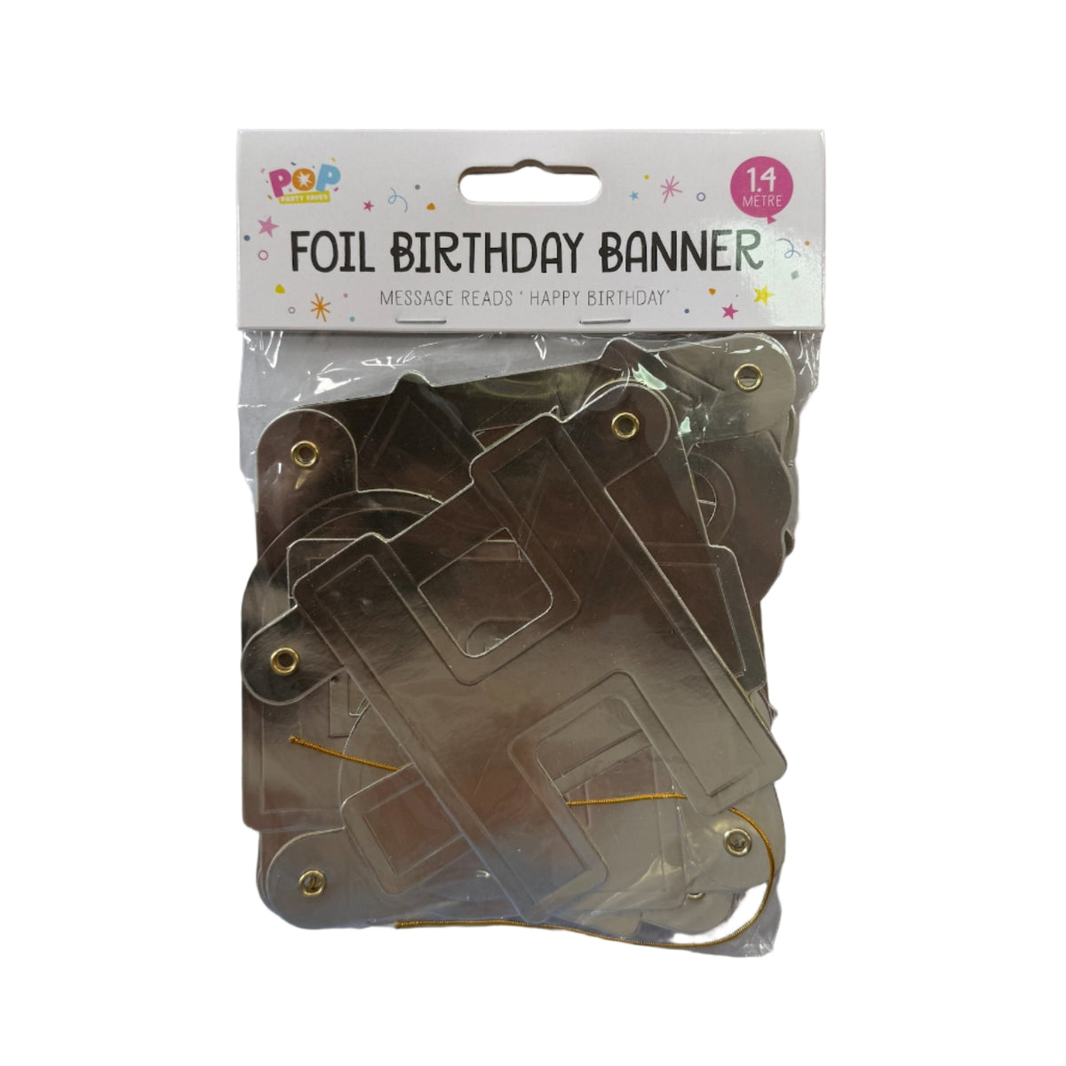 Birthday Banner Foil 1.4m