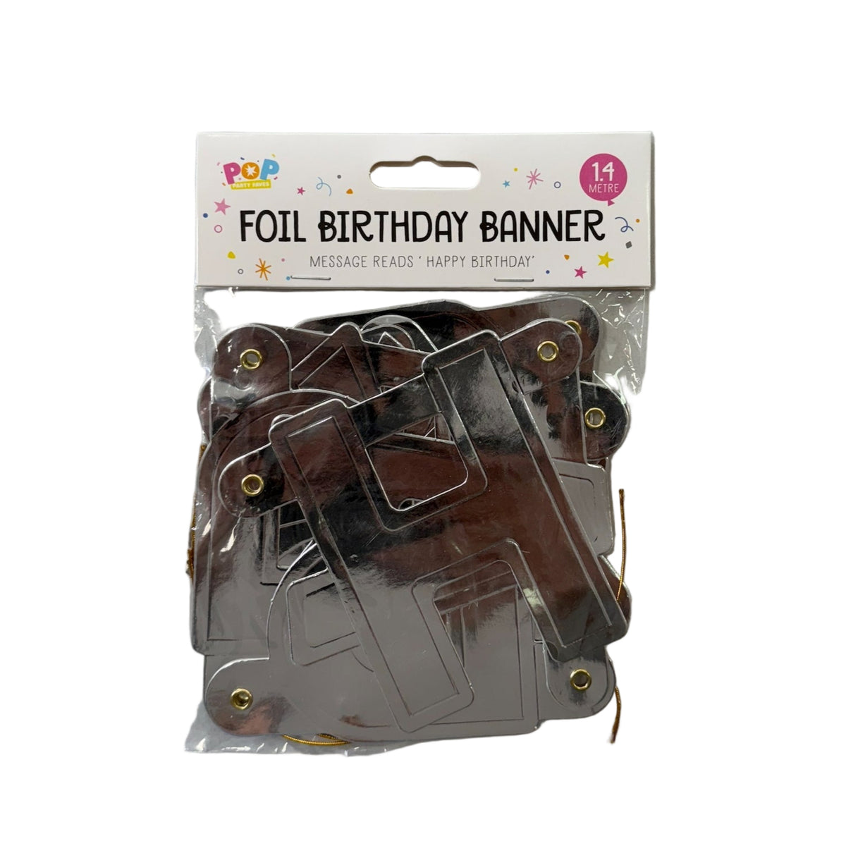 Birthday Banner Foil 1.4m