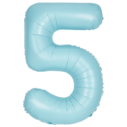 Unique 34 inch Light Blue Balloon with Helium