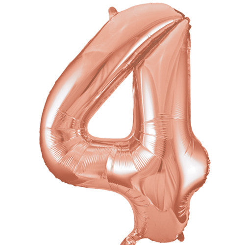 Unique 34 inch Rose Gold Balloon with Helium