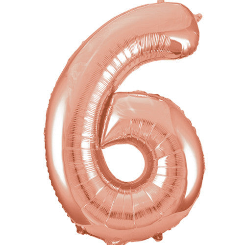 Unique 34 inch Rose Gold Balloon with Helium
