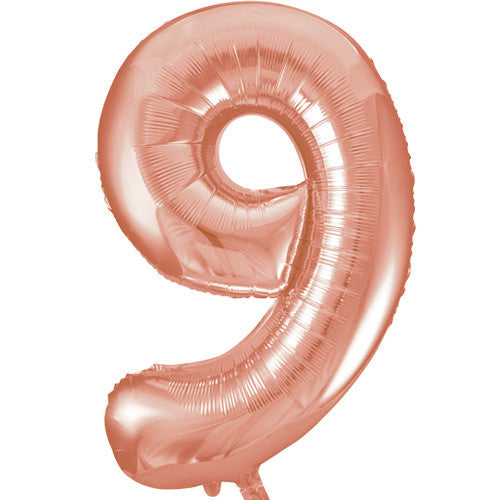 Unique 34 inch Rose Gold Balloon with Helium