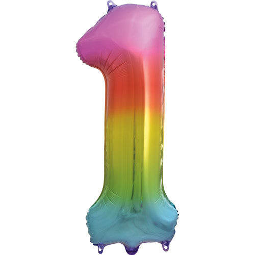 Unique 34 inch Rainbow Balloon with Helium