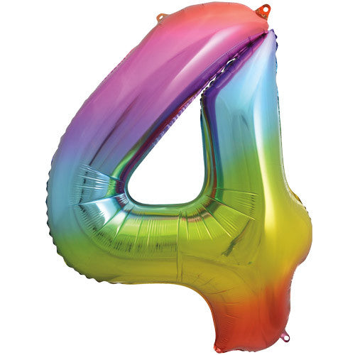 Unique 34 inch Rainbow Balloon with Helium