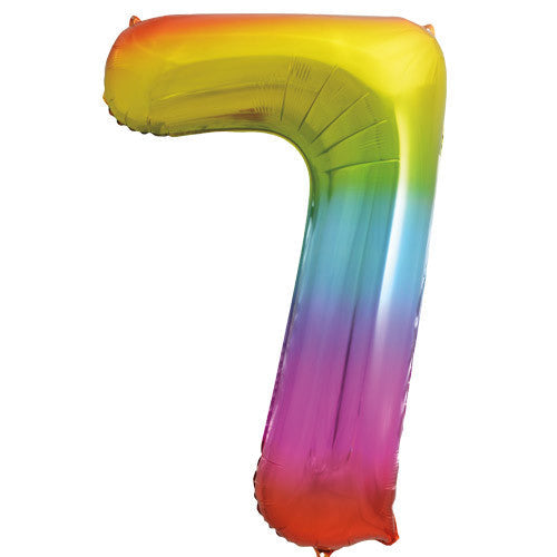 Unique 34 inch Rainbow Balloon with Helium