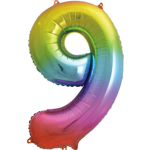 Unique 34 inch Rainbow Balloon with Helium