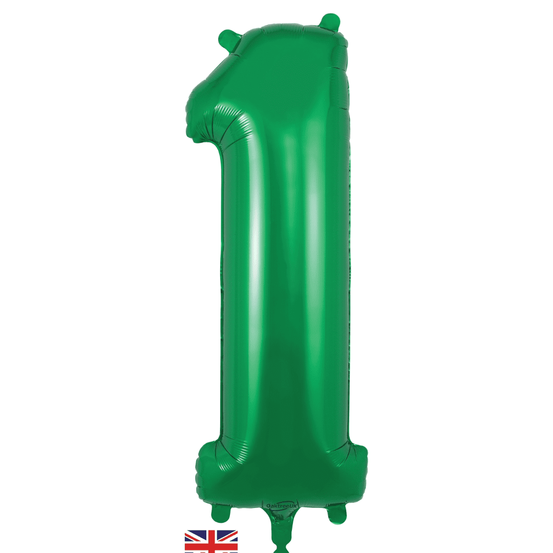 Oaktree 34 inch Green Balloon with Helium