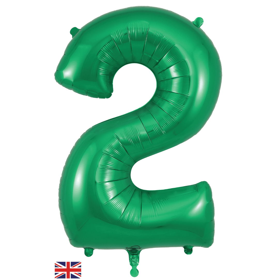 Oaktree 34 inch Green Balloon with Helium