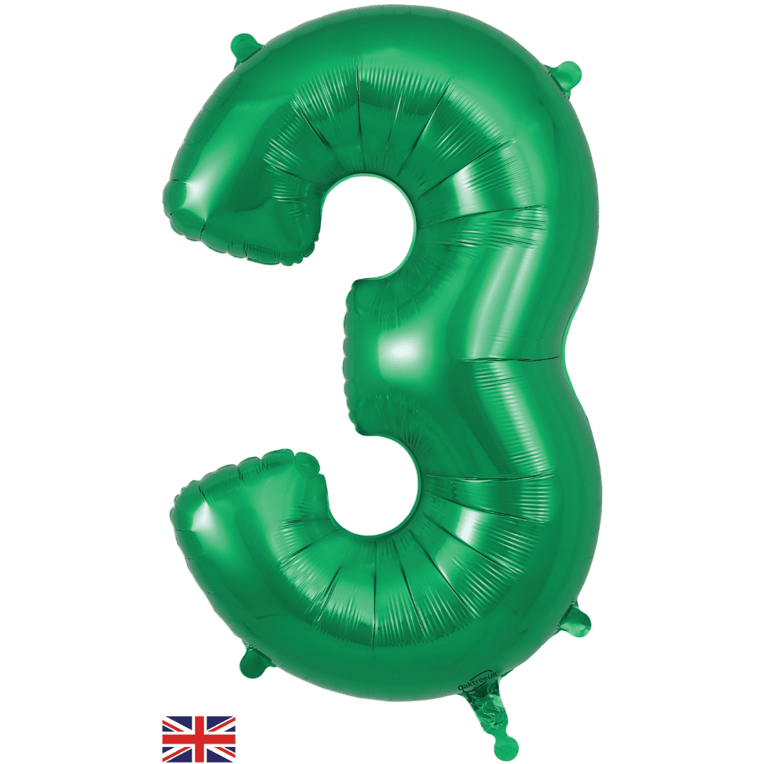 Oaktree 34 inch Green Balloon with Helium