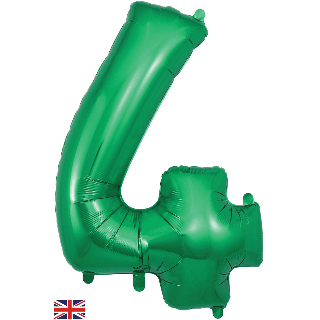 Oaktree 34 inch Green Balloon with Helium
