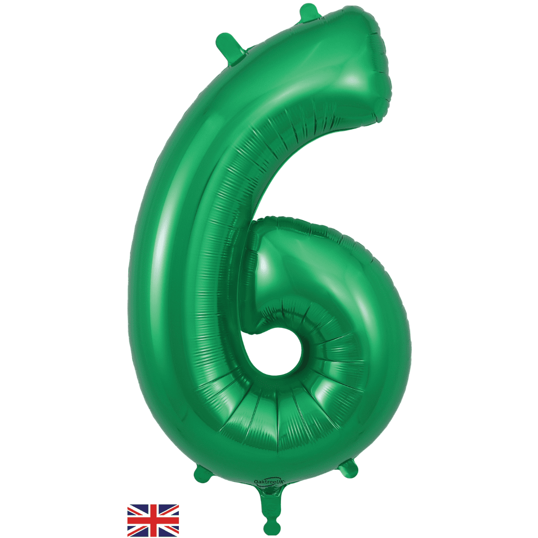 Oaktree 34 inch Green Balloon with Helium