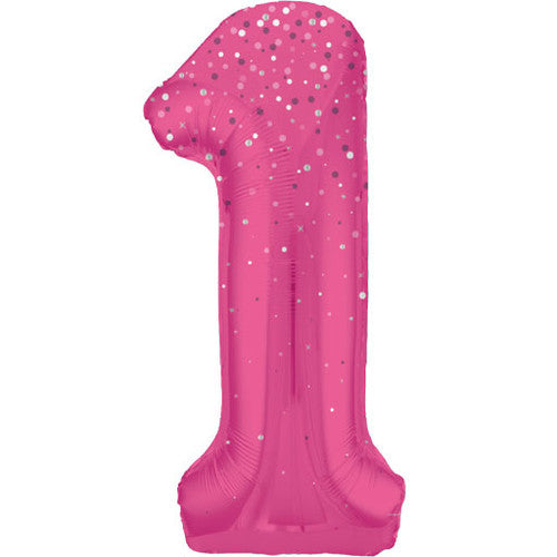 Unique 34 inch Fuchsia Balloon with Helium