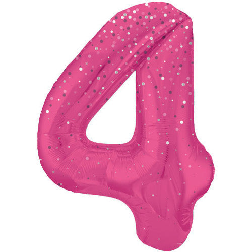 Unique 34 inch Fuchsia Balloon with Helium