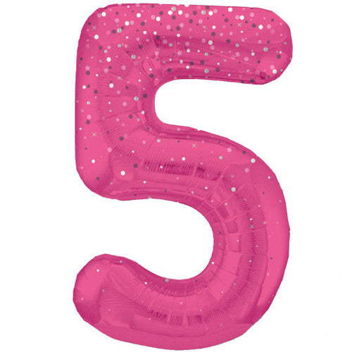 Unique 34 inch Fuchsia Balloon with Helium