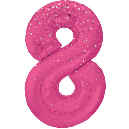 Unique 34 inch Fuchsia Balloon with Helium