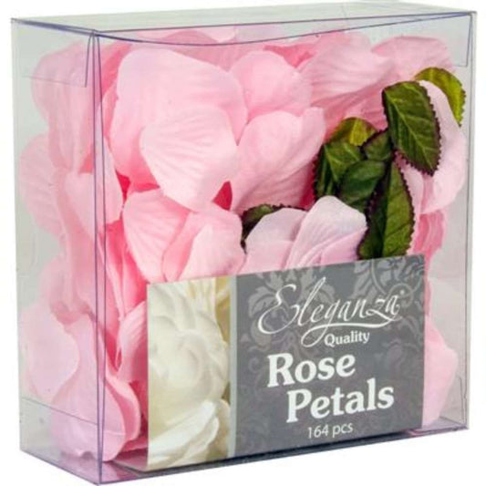 Eleganza Rose Petals Light Pink 164 Pieces