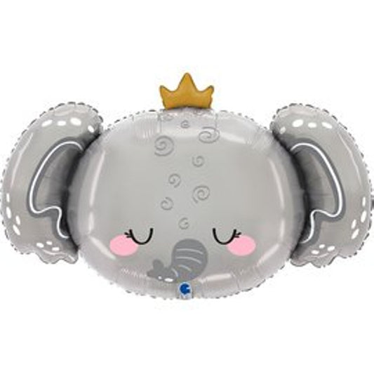 Baby Elephant 27" Foil Balloon with Helium