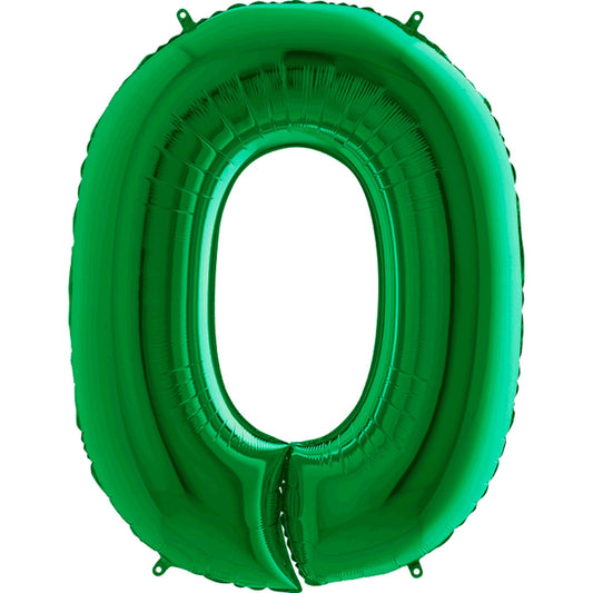 Grabo Green Balloon with Helium
