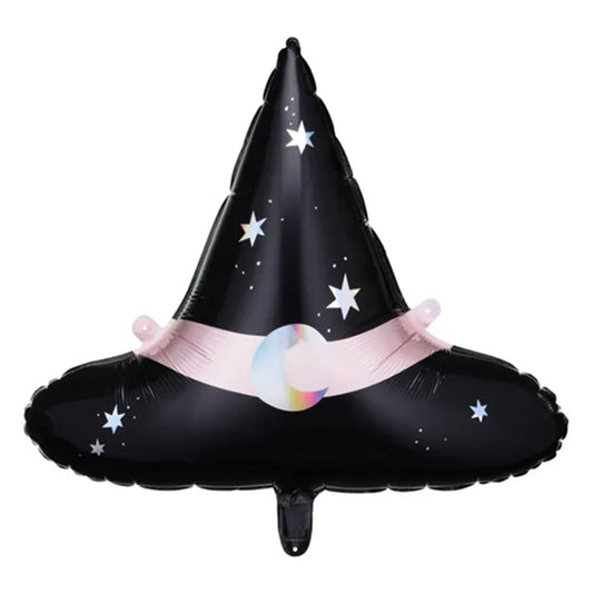 Halloween Witches Hat 26" Large Foil Balloon with Helium