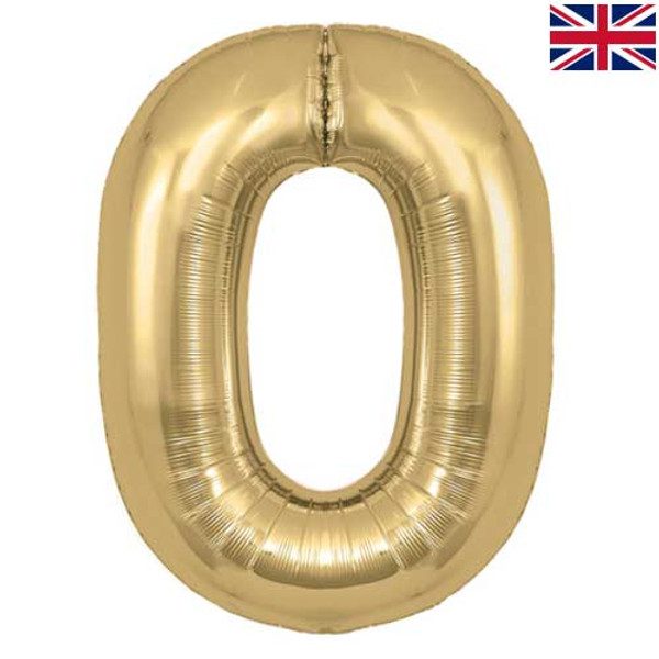 Oaktree 34 inch Gold Balloon with Helium