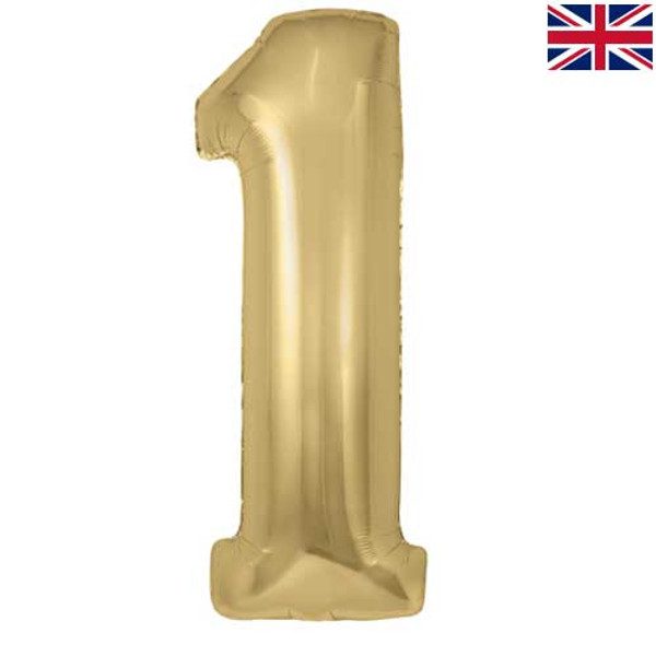 Oaktree 34 inch Gold Balloon with Helium