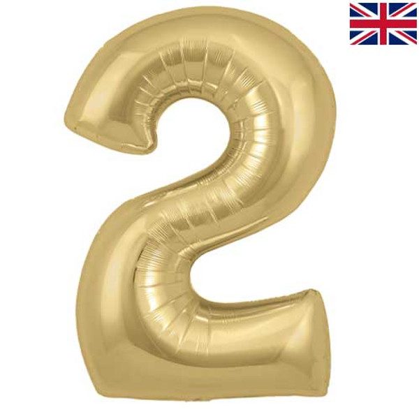 Oaktree 34 inch Gold Balloon with Helium