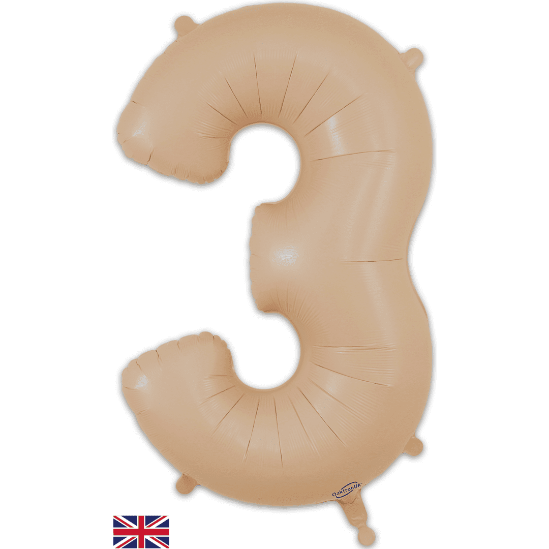 Oaktree 34 inch Beige Balloon with Helium