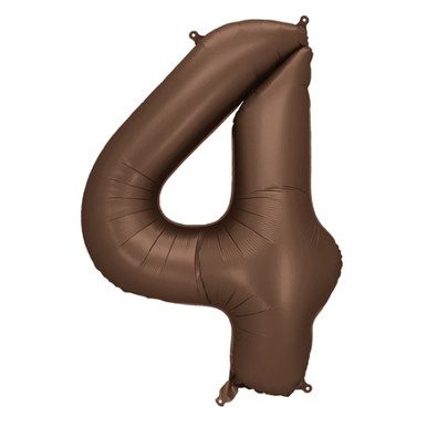 Party Deco 33 inch Brown Balloon with Helium
