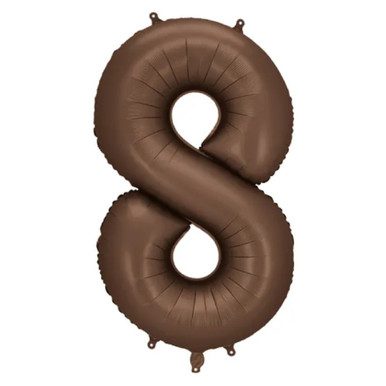 Party Deco 33 inch Brown Balloon with Helium