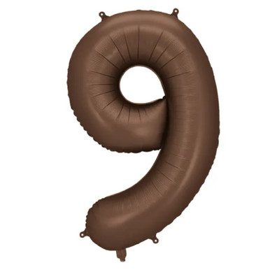 Party Deco 33 inch Brown Balloon with Helium