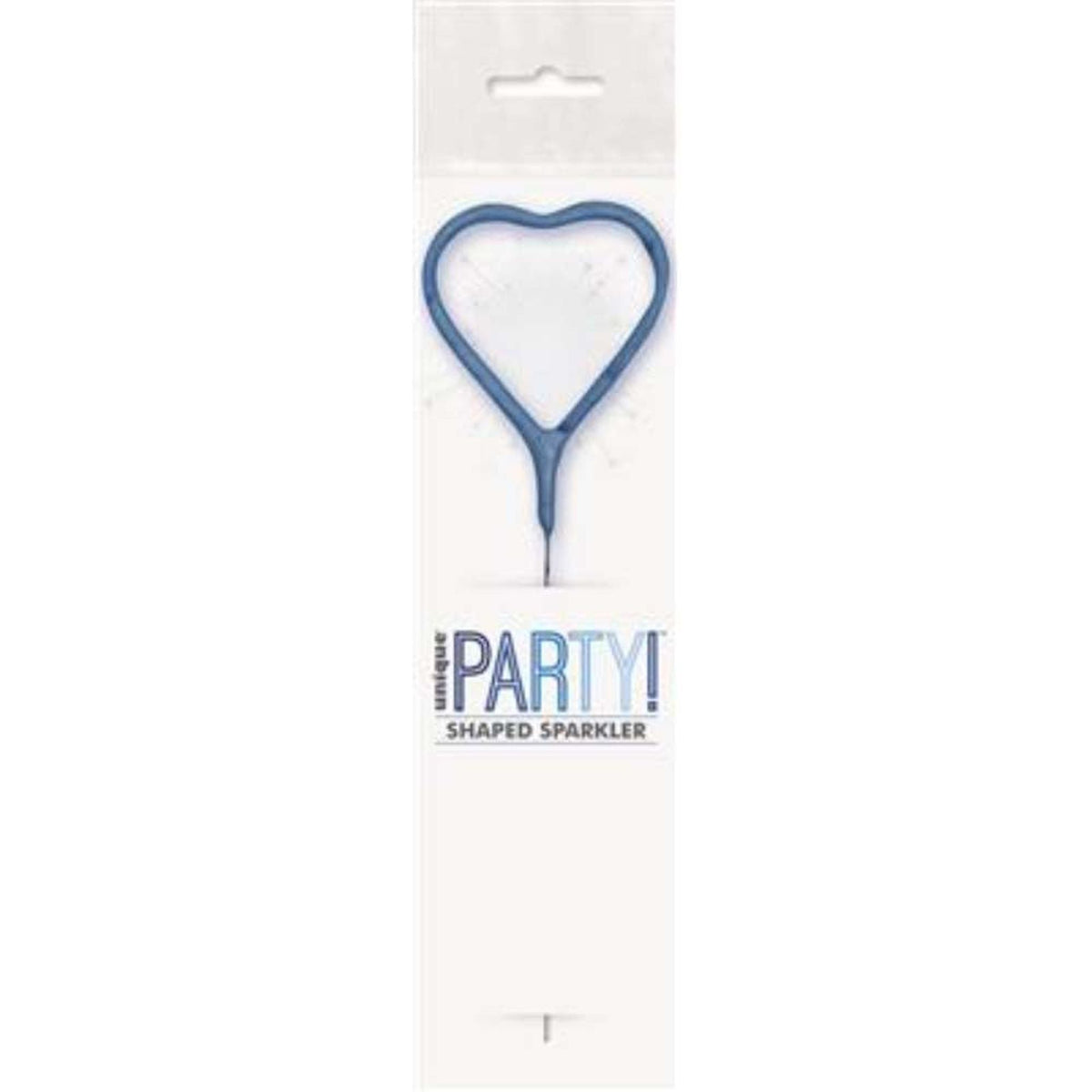 Sparkler 7" Heart Candle
