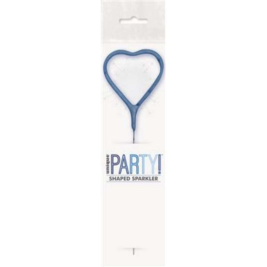 Sparkler 7" Heart Candle
