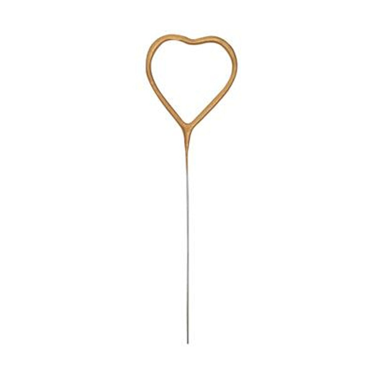 Sparkler 7" Heart Candle