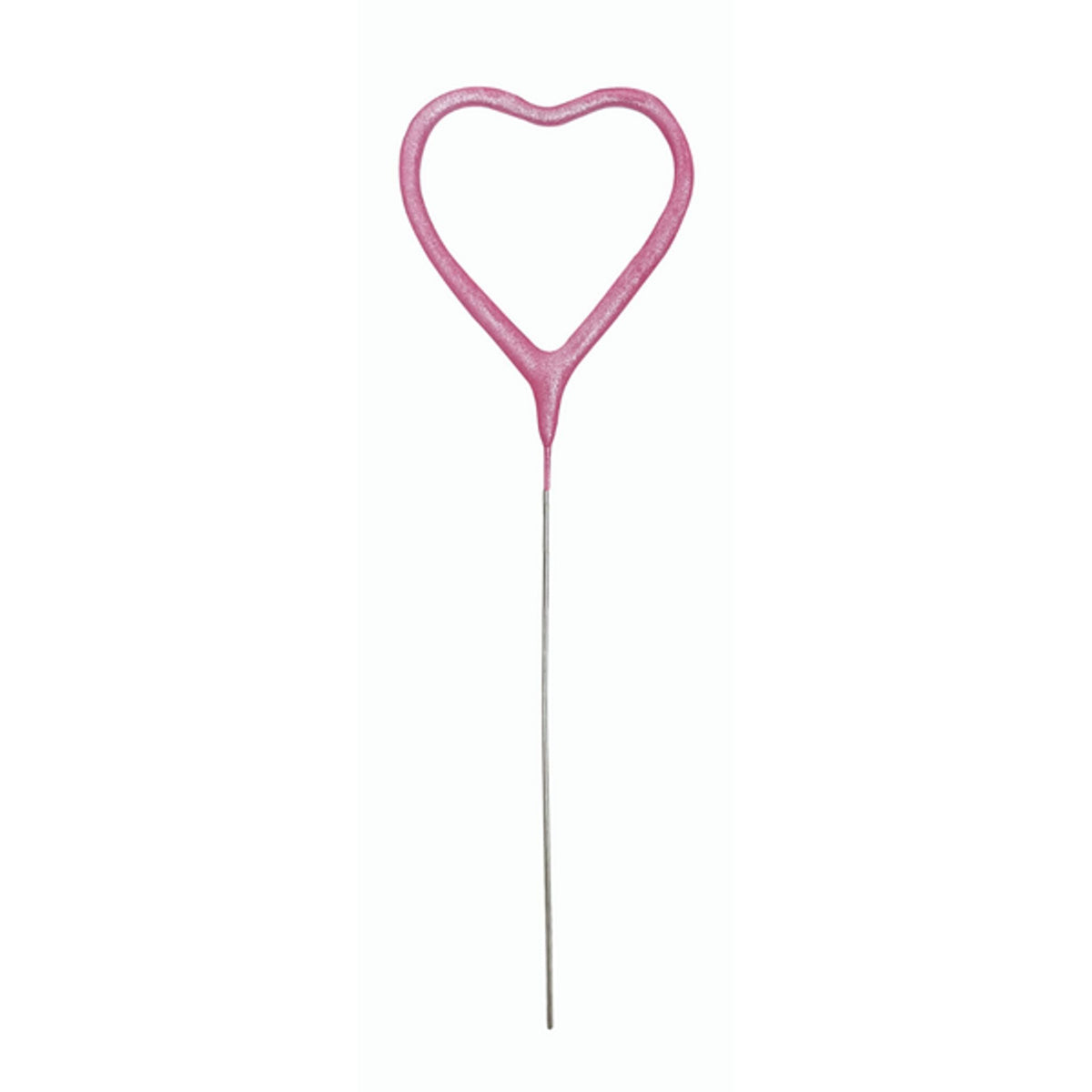 Sparkler 7" Heart Candle