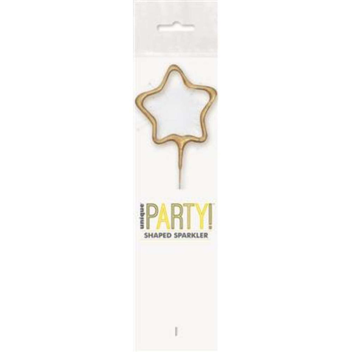 Sparkler 7" Star Candle