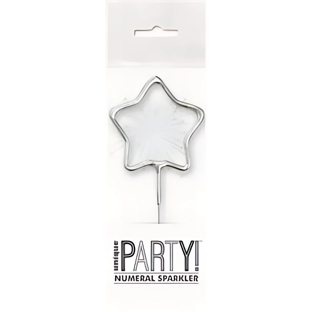 Sparkler 7" Star Candle