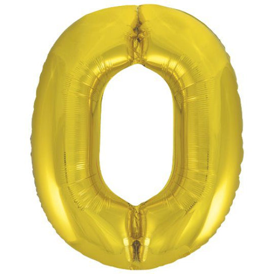Unique 34 inch Gold Balloon with Helium