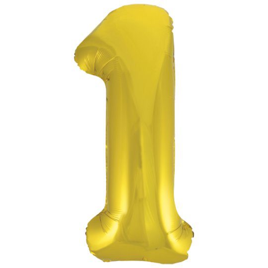 Unique 34 inch Gold Balloon with Helium