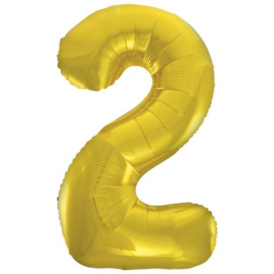 Unique 34 inch Gold Balloon with Helium