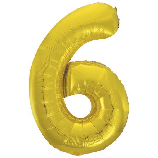 Unique 34 inch Gold Balloon with Helium