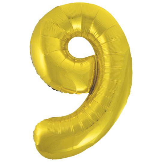 Unique 34 inch Gold Balloon with Helium