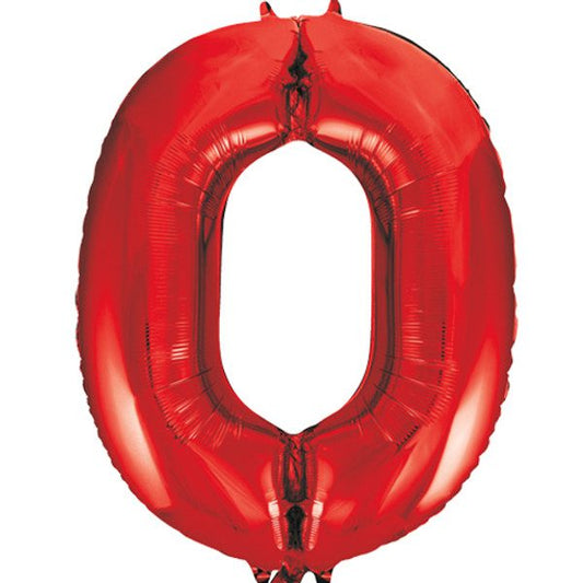 Unique 34 inch Red Balloon with Helium