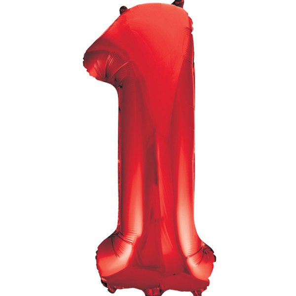 Unique 34 inch Red Balloon with Helium