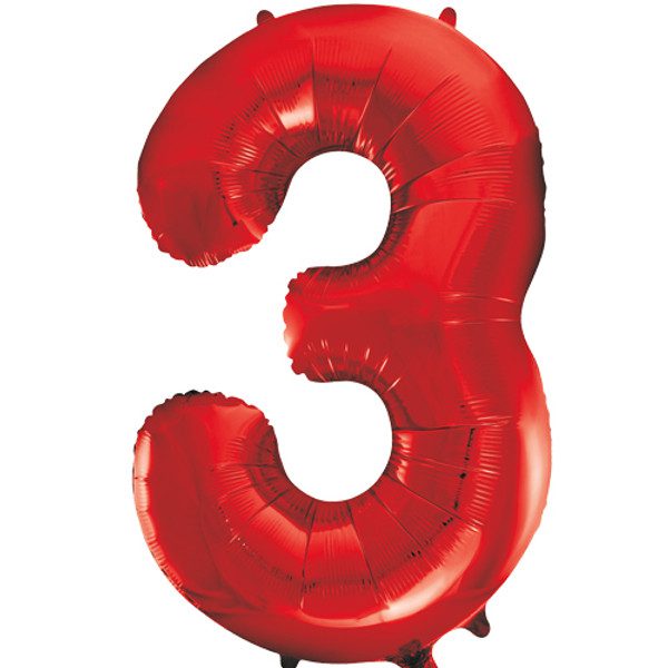 Unique 34 inch Red Balloon with Helium