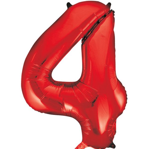 Unique 34 inch Red Balloon with Helium
