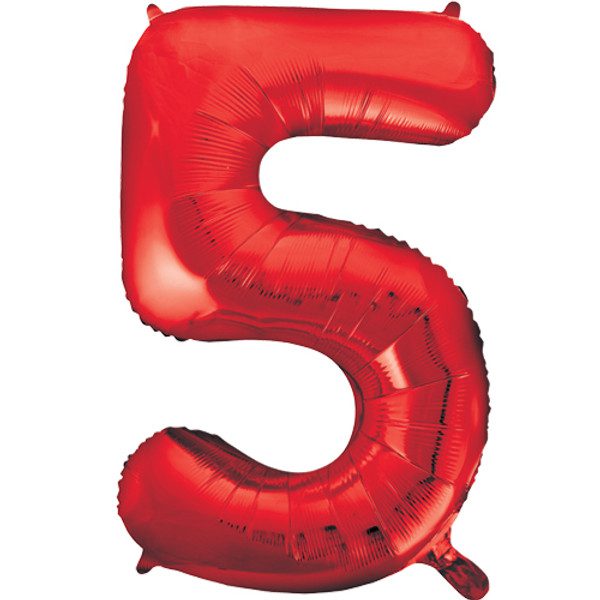 Unique 34 inch Red Balloon with Helium